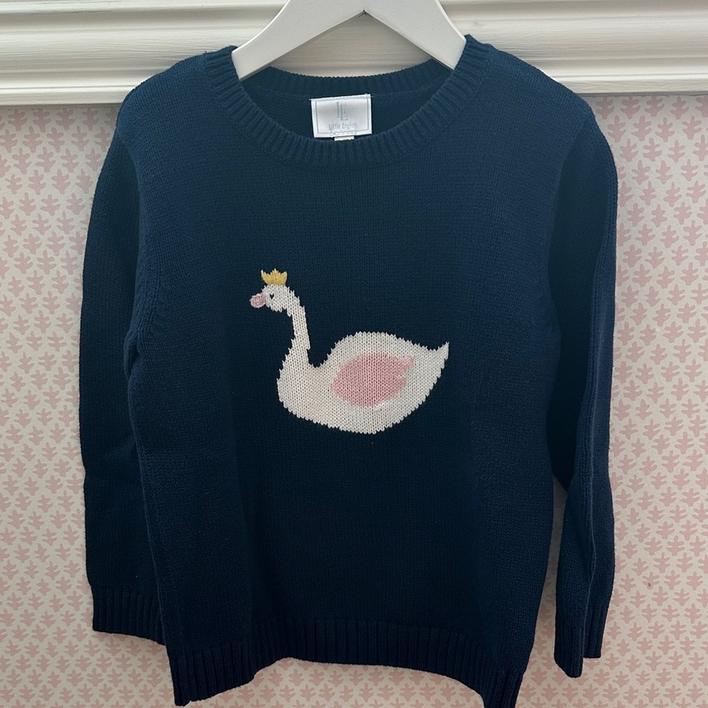 Little English Swan Sweater